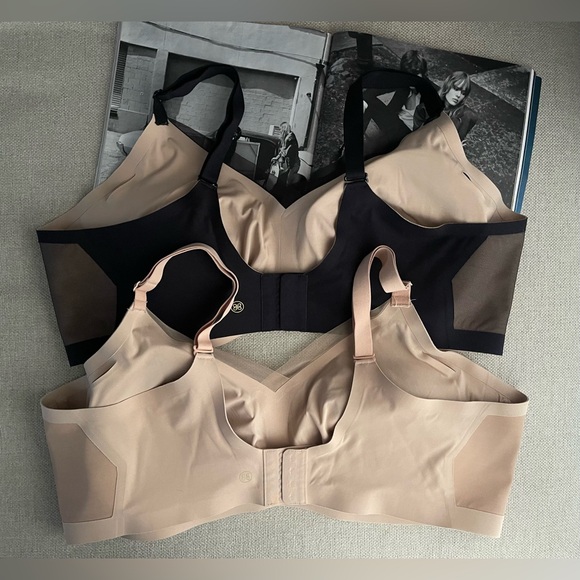 Honeylove CrossOver Bra / Bundle Of Two In Black & Tan/Sand Size 3X - Picture 2 of 16